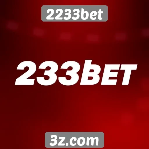 Popularidade crescente da 2233bet entre apostadores