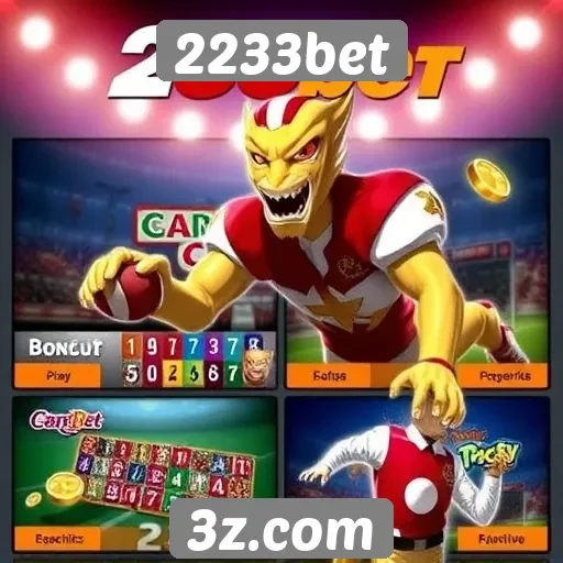 Principais jogos disponíveis na 2233bet